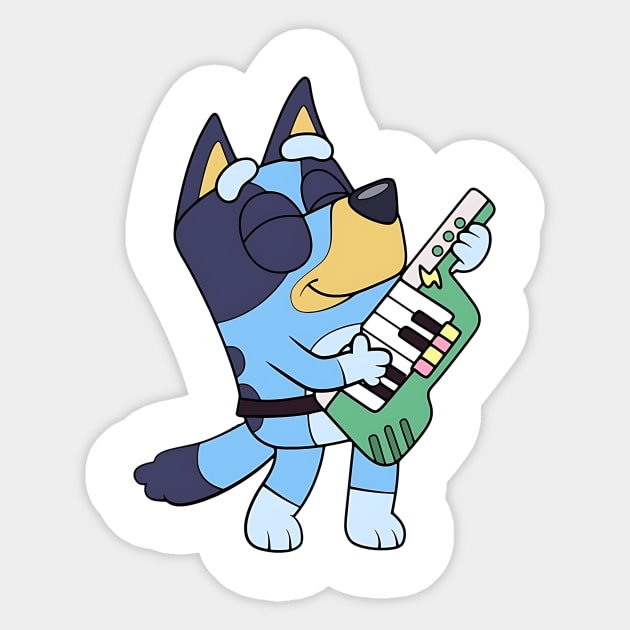 Bluey Harmonic Sticker by ExpresYourself